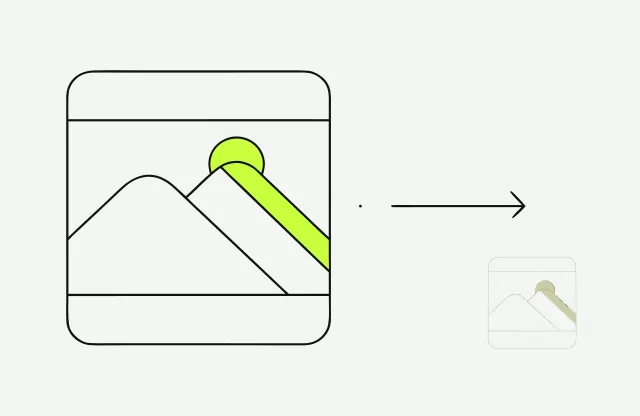 Ejemplo ilustrado de optimización de imágenes